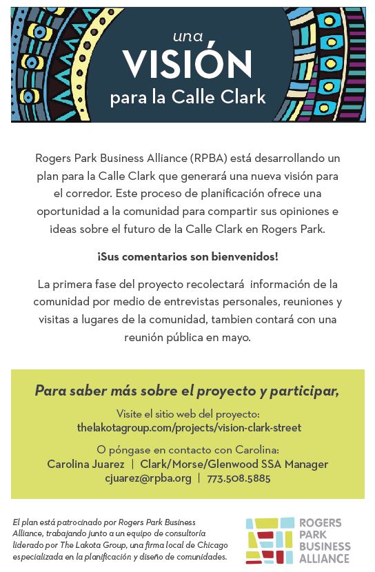 Vision Clark Street Plan, rogers-park-business-alliance
