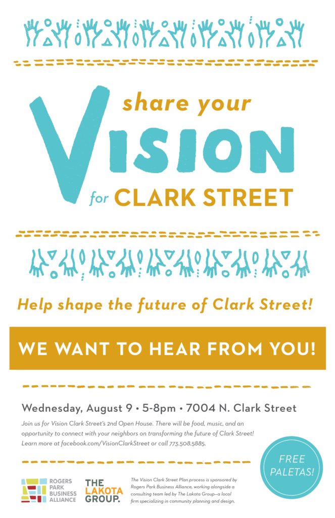 Share Your Vision for Clark Street &#8211; Open House, rogers-park-business-alliance