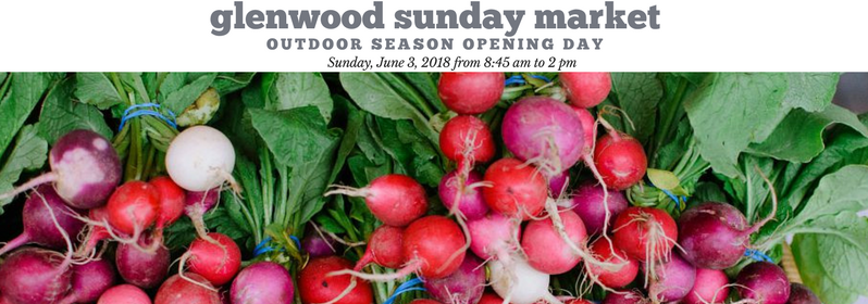 Glenwood Sunday Market Outdoor Season Opening Day 2018