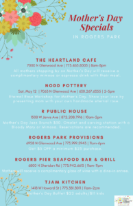 Mother&#8217;s Day Specials in Rogers Park, rogers-park-business-alliance