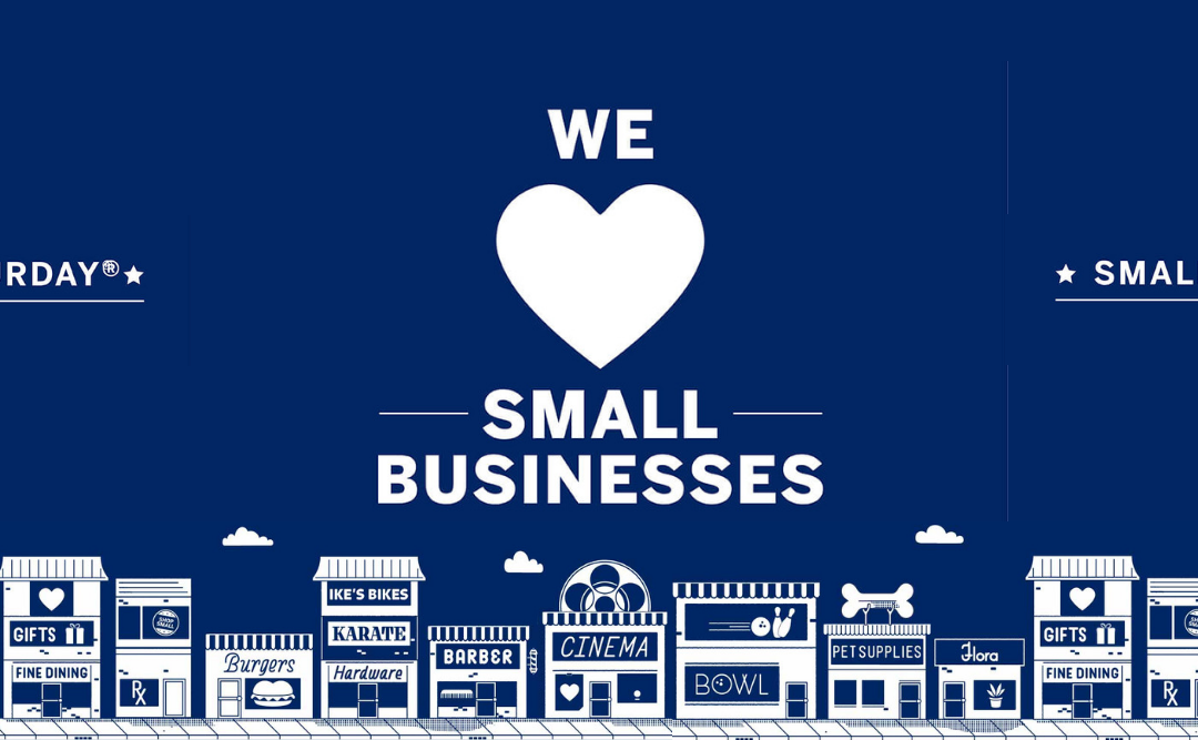 Small Business Saturday Welcome Station