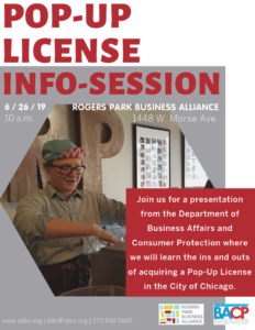 Pop-Up License Information Session, rogers-park-business-alliance