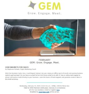 GEM: Lead Magnets for Sales, rogers-park-business-alliance
