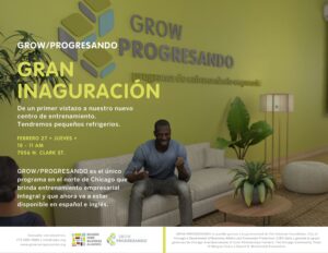 GROW/PROGRESANDO Grand Opening / Gran Inaguración, rogers-park-business-alliance
