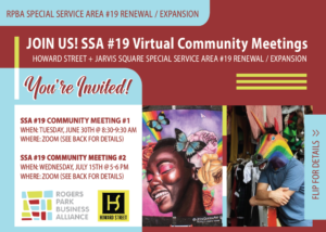 Howard Street SSA #19 Virtual Community Meeting, rogers-park-business-alliance