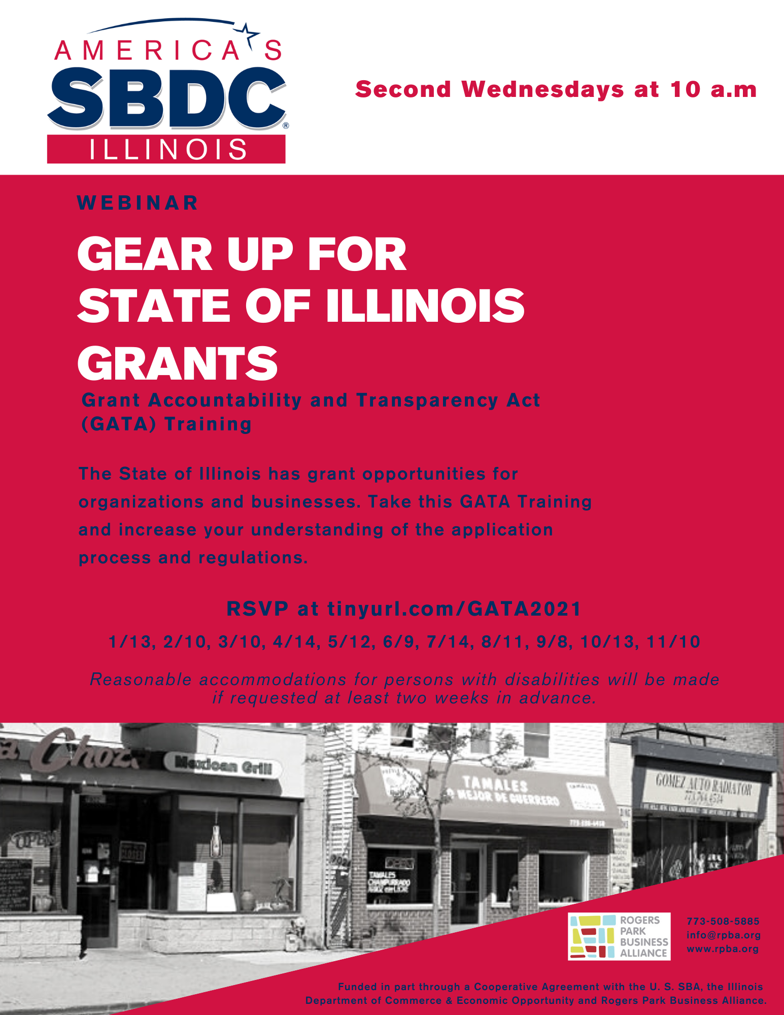 Gear Up for State of Illinois Grants (GATA), rogers-park-business-alliance