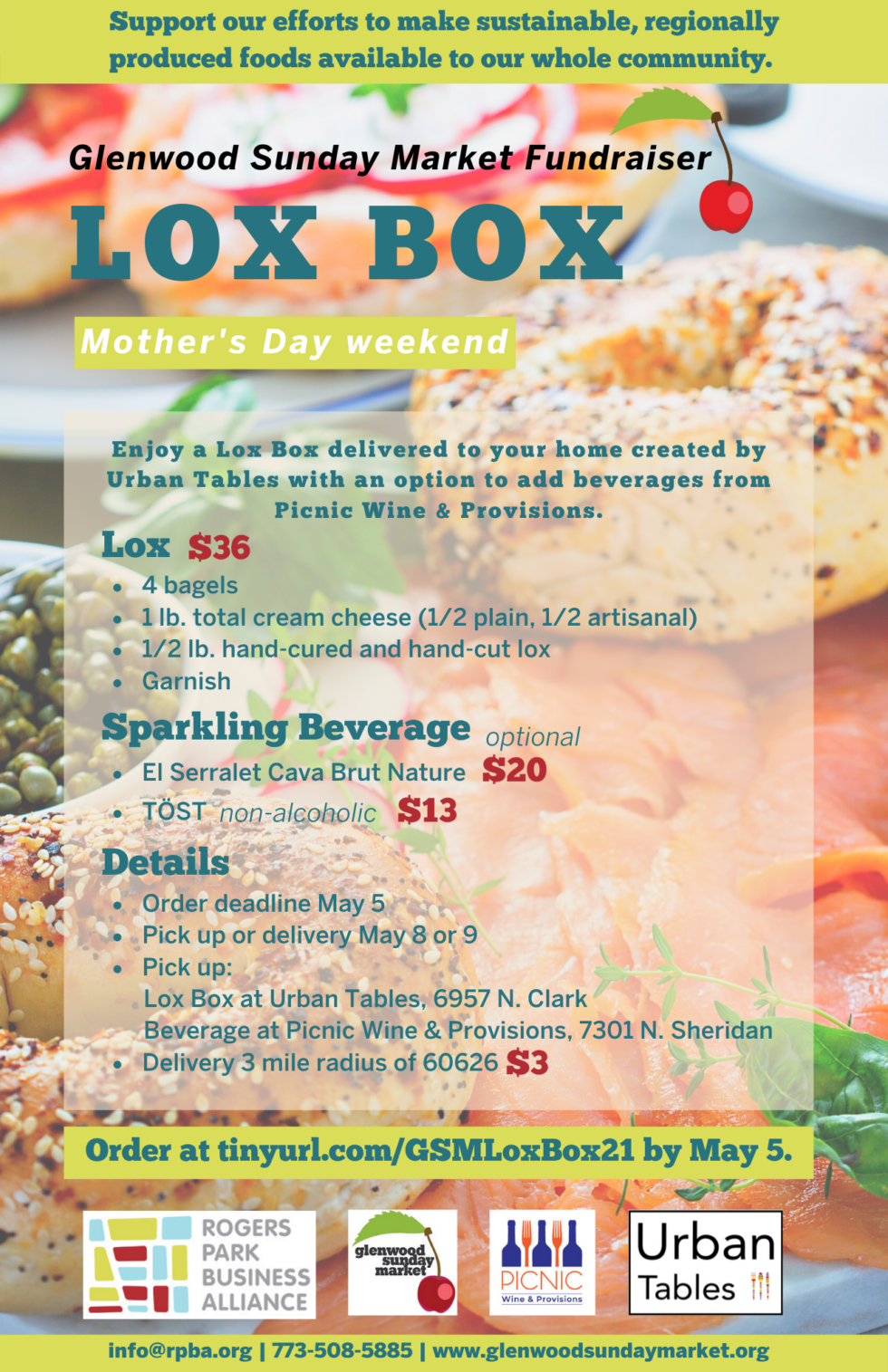 Lox Boxes for Mother’s Day rogersparkbusinessalliance