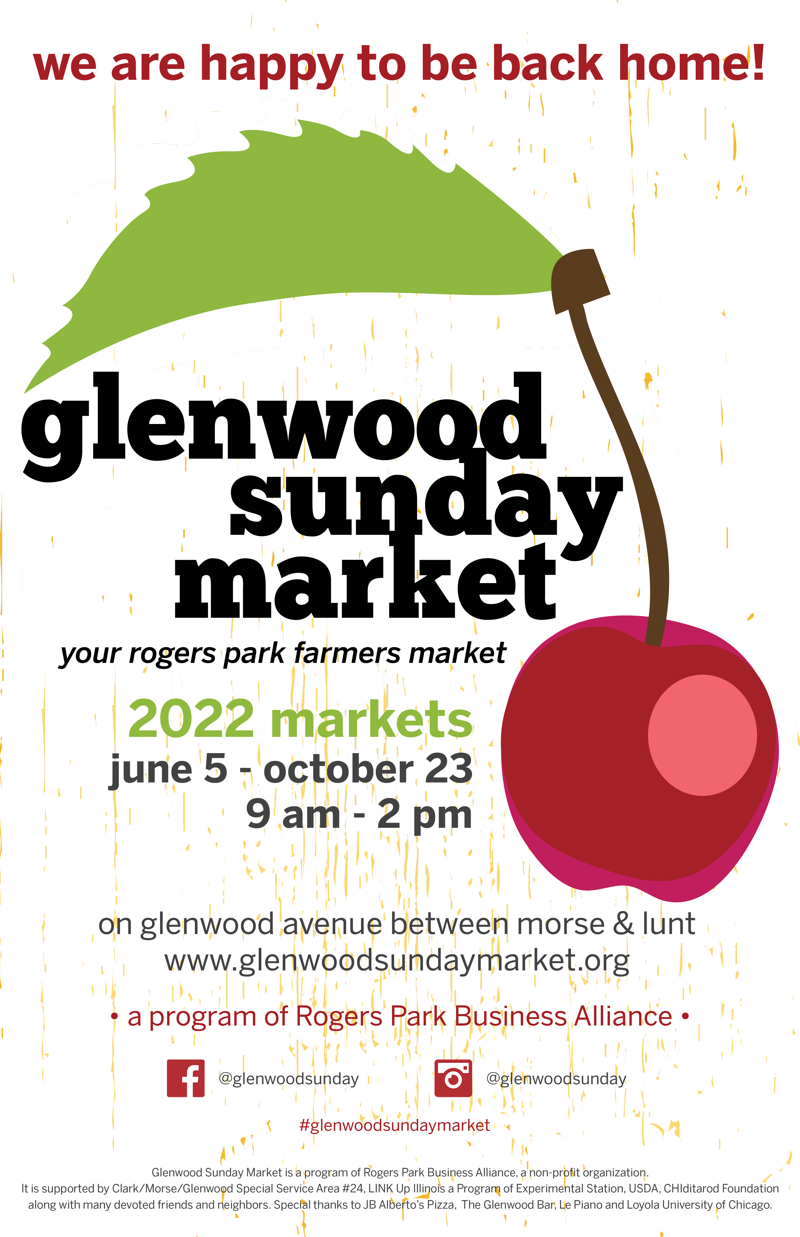 Glenwood Sunday Market, rogers-park-business-alliance