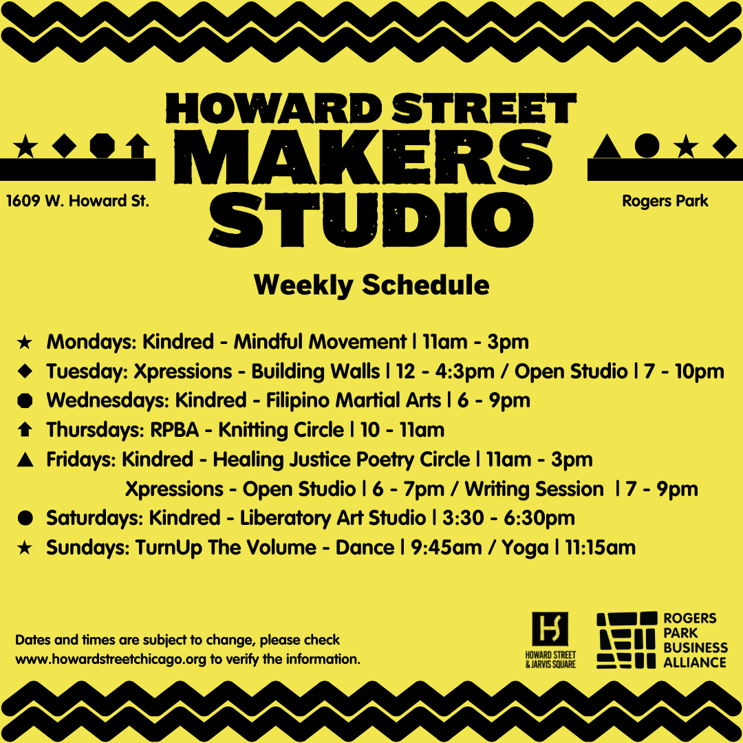 Howard Street Makers Studio, rogers-park-business-alliance