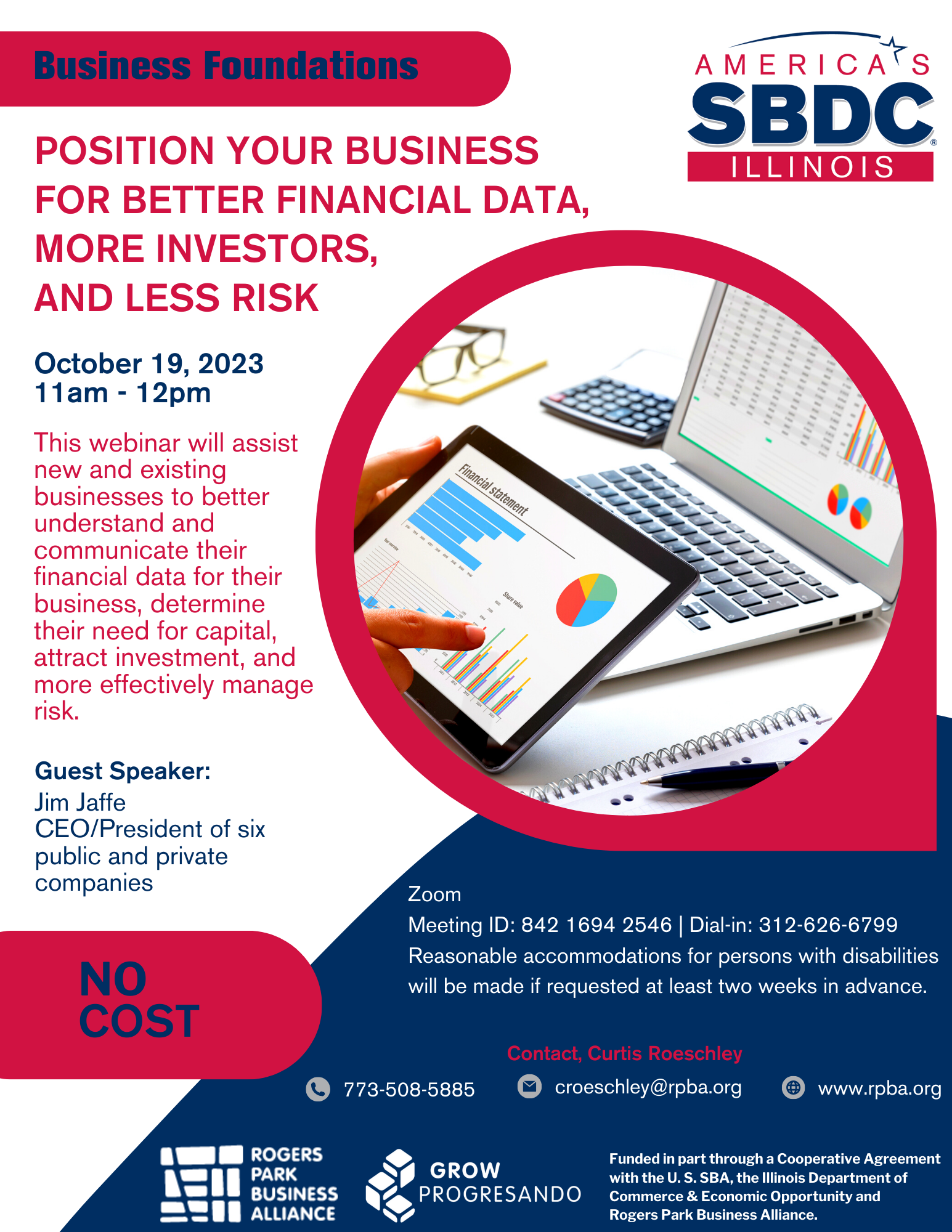 Business Foundations | Position Your Business for Better Financial Data, More Investors, and Less Risk, rogers-park-business-alliance