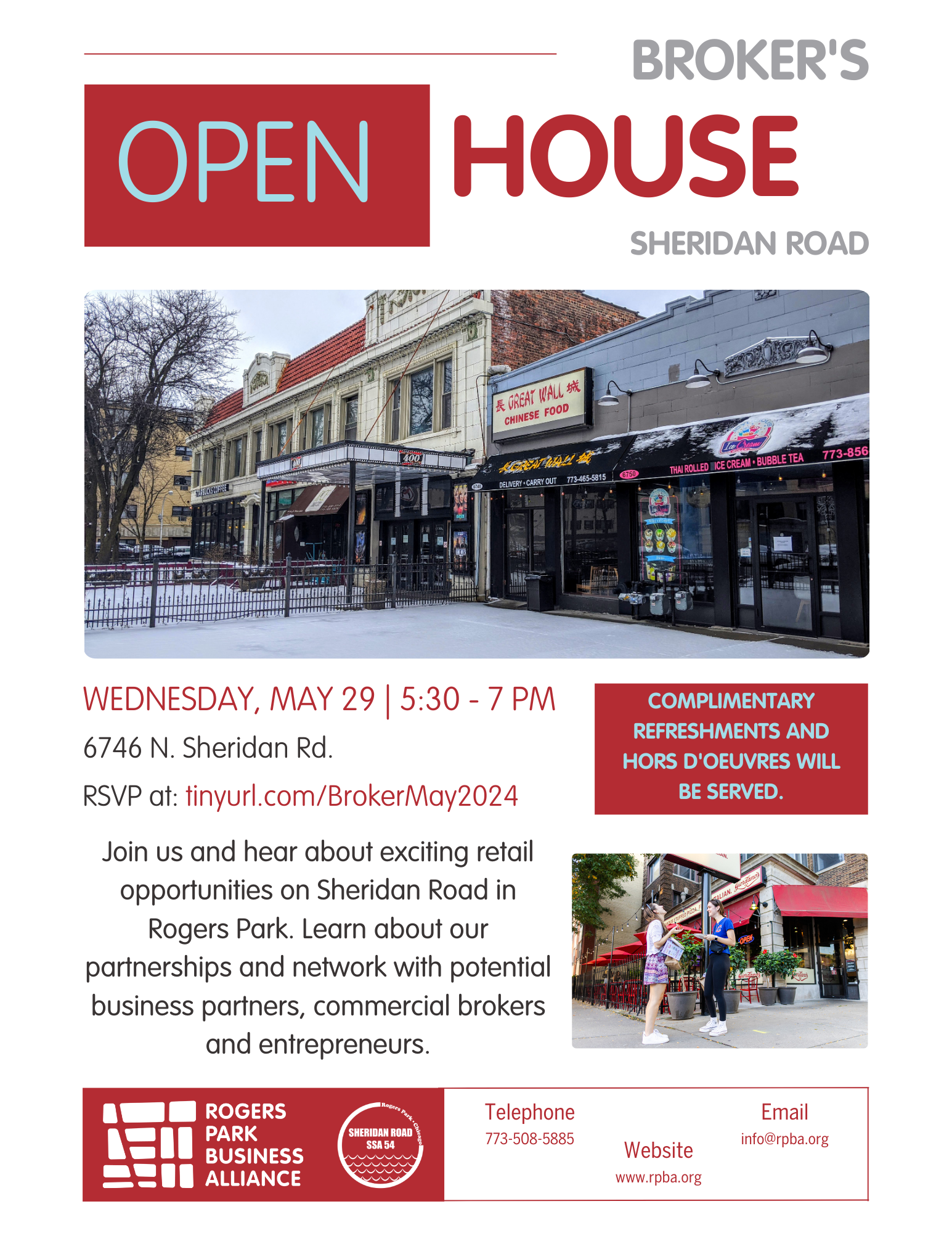 Sheridan Road Broker&#8217;s Open House, rogers-park-business-alliance
