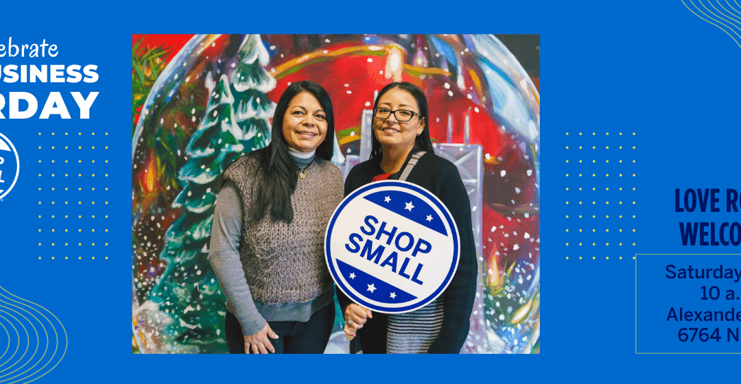 Love Rogers Park Small Business Saturday Welcome Station