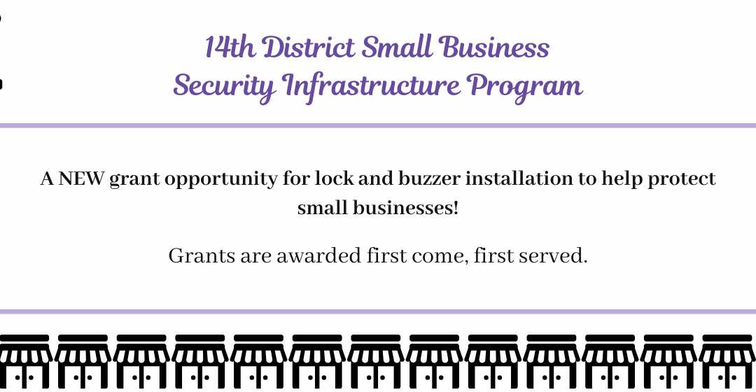 14th District Small Business Security Infrastructure Program