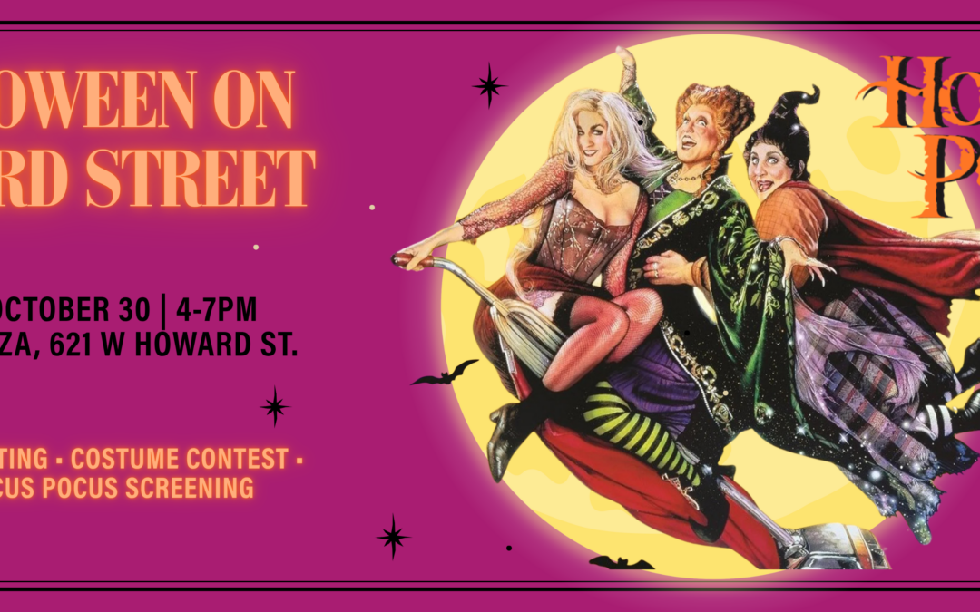 Halloween on Howard Street (Evanston)